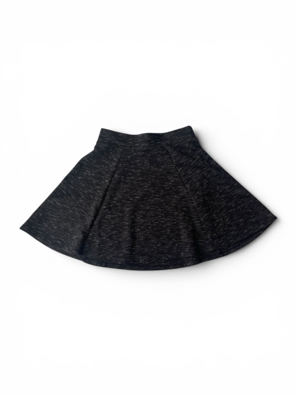Aeropostale Black Heather Skater Skirt